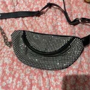 Alexander Wang Mini Attica Rhinestone Belt Bag for sale!!!!!